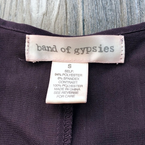 Band of Gypsies / Velvet Merlot Top - Picture 2 of 3